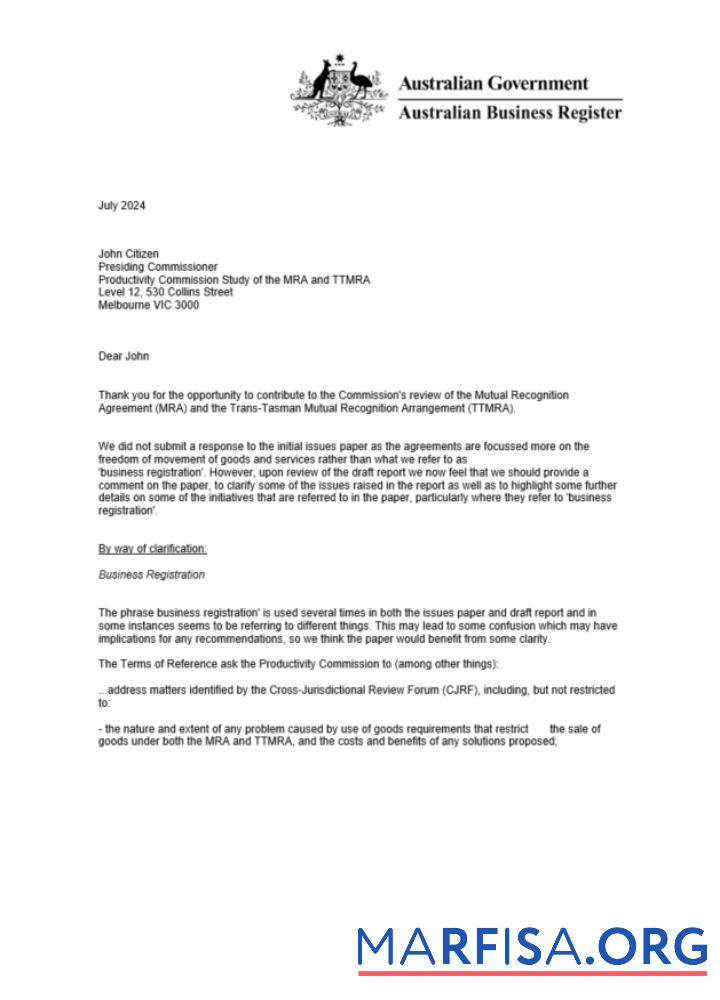 Realistic Australia certificate of company registration wordand PDF template